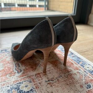 SJP by Sarah Jessica Parker Charcoal Suede Heels